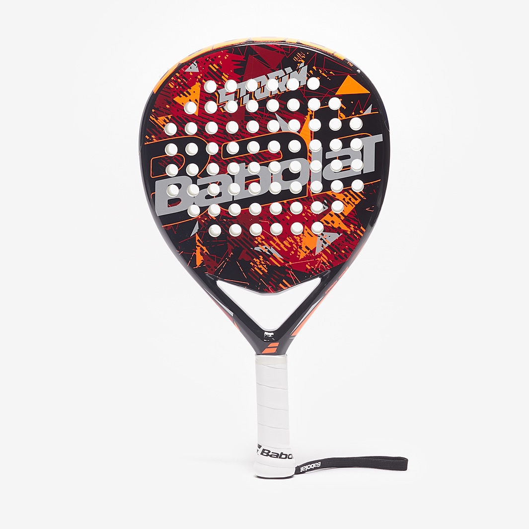 Babolat Storm Padel Black Orange Adult Padel Rackets Pro