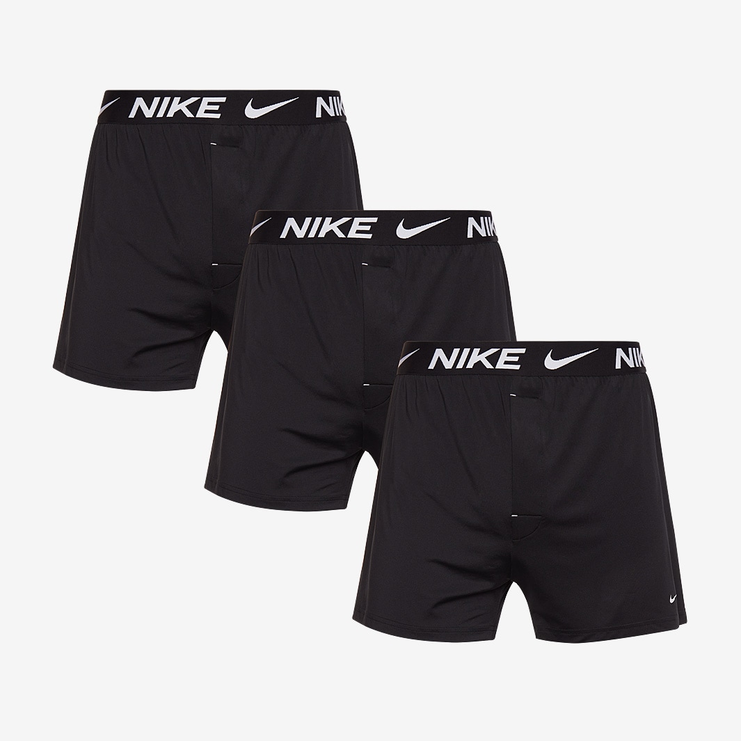 Nike Dri-Fit Essential Micro Boxer Brief - Black/Black/Black - Mens ...