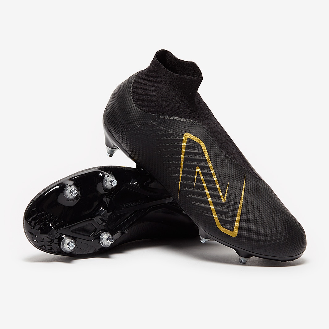 New Balance Tekela V4 Magia SG - Black/Gold - Mens Boots | Soccer