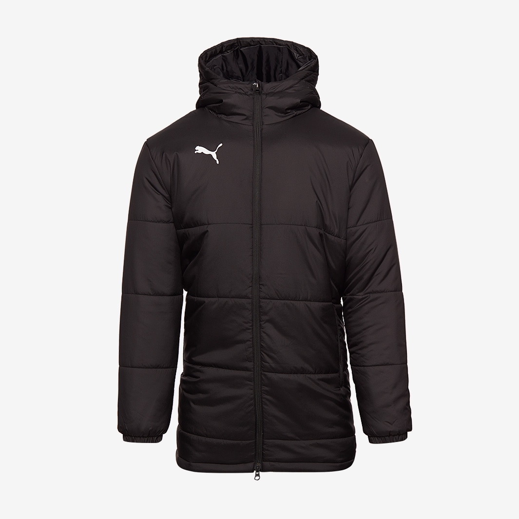 Puma Junior Bench Jacket - Black - Junior Football Teamwear