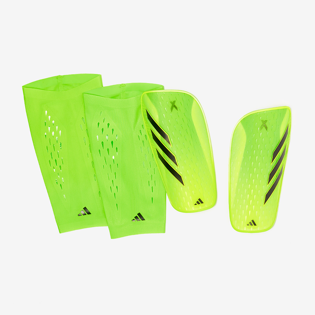 Protège-tibias Vert PurActive 6 X 14 Cm - Éponge Abrasive Non Rayante Pour Surfaces Délicates