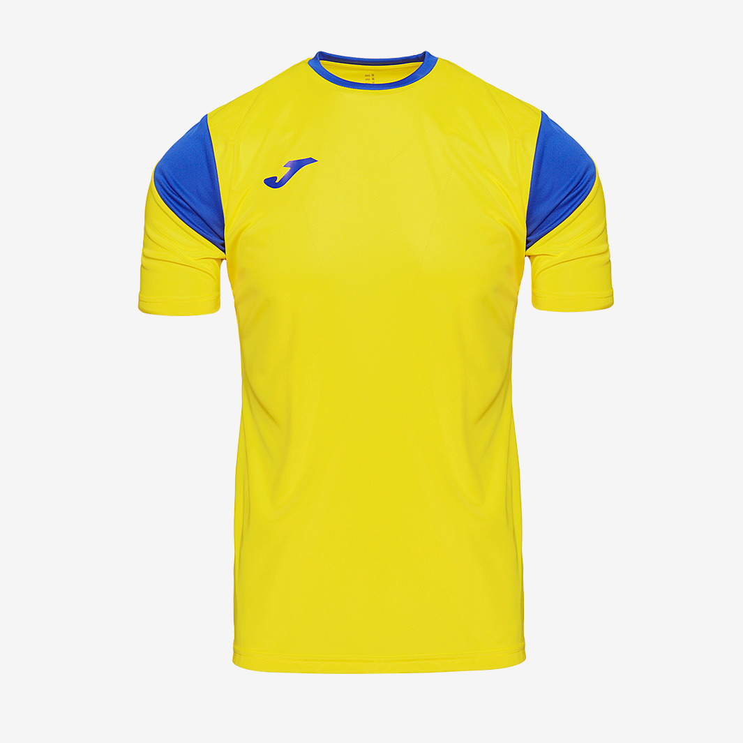 Joma Men's Yellow Phoenix 2Pc Ss Set Medium