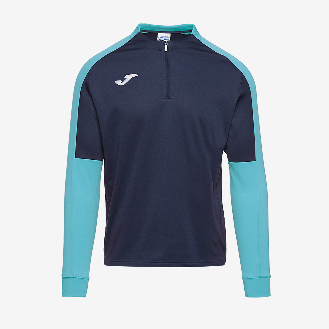 Joma Navy Junior Eco Championship 1 2 Zip Top 3XS