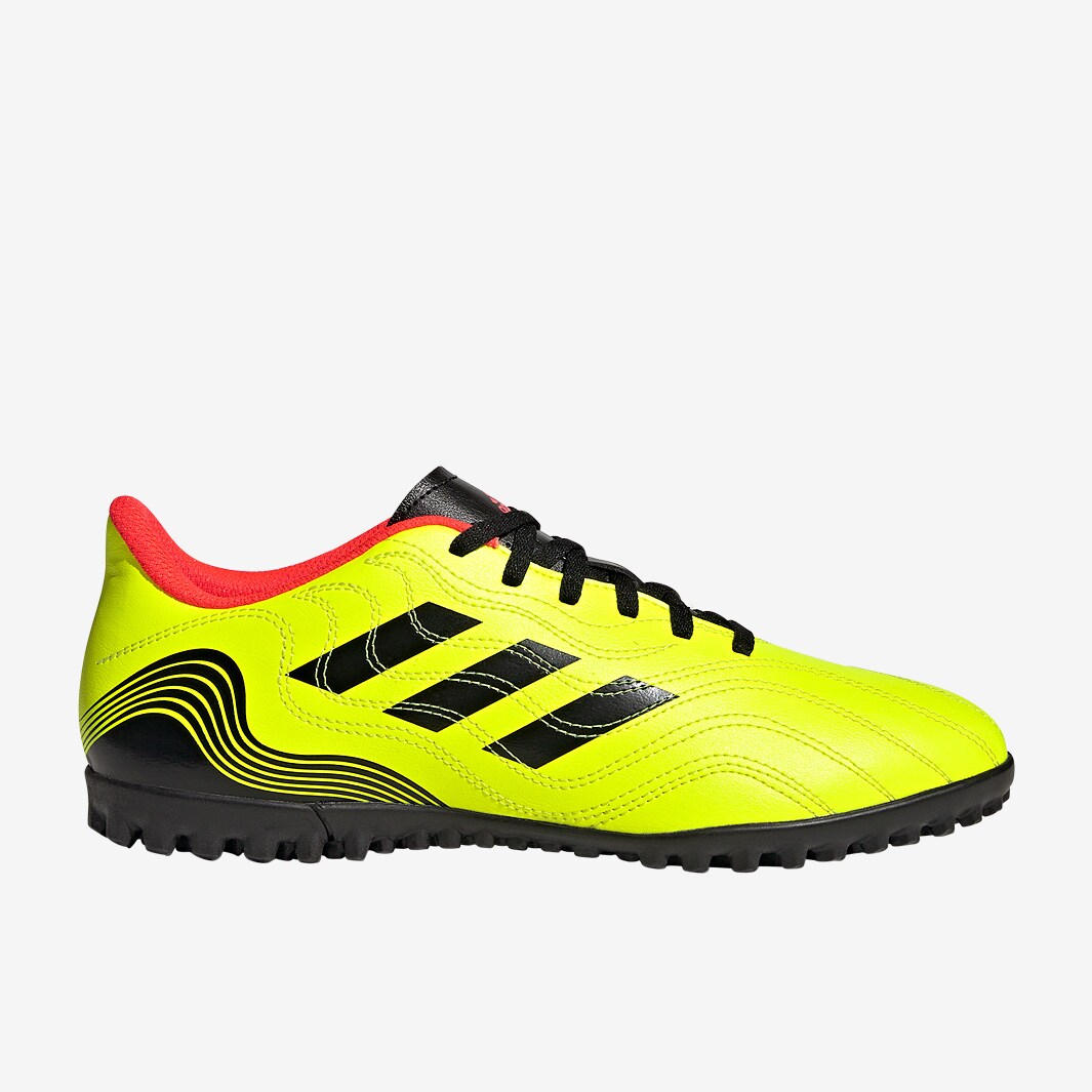 adidas Copa Pure.4 FXG Soccer Cleats (Black/Black) - Soccer
