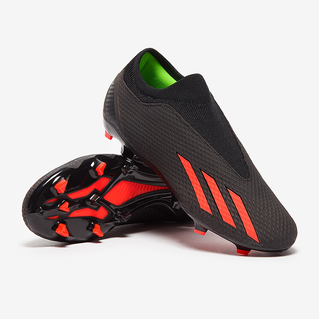 adidas X Speedportal.3 Laceless FG - Core Black/Solar Red/Solar Green ...