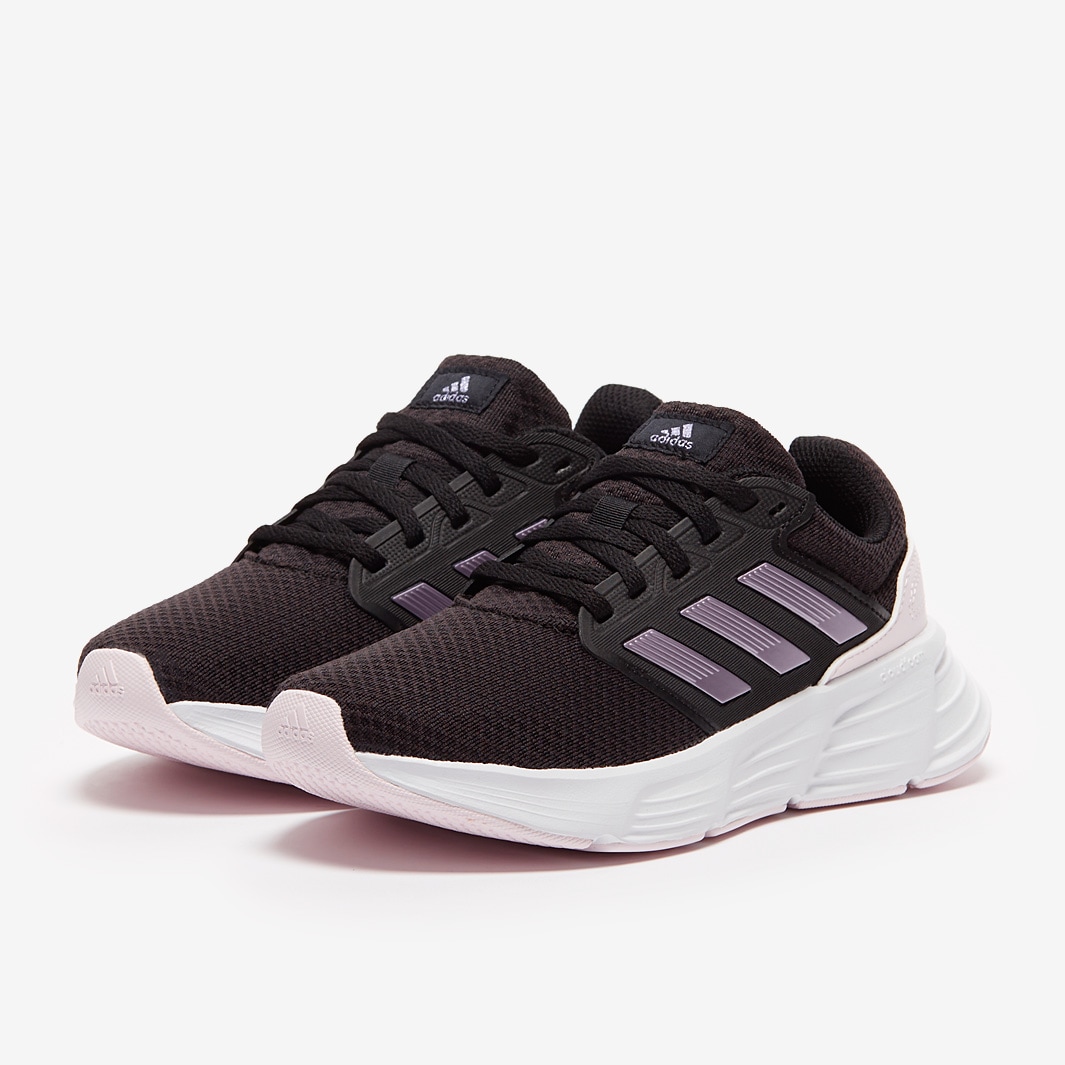 adidas Womens 6 - Core Black/Matt Purple Met/Almost Pink - Womens Shoes | Pro:Direct Running