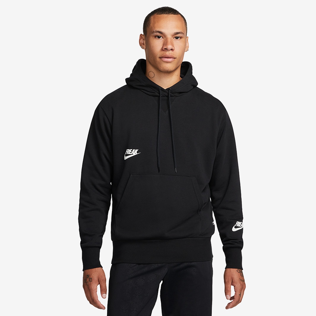 Nike Giannis Pullover Hoodie - Black/Sail - Mens Clothing | Pro:Direct ...