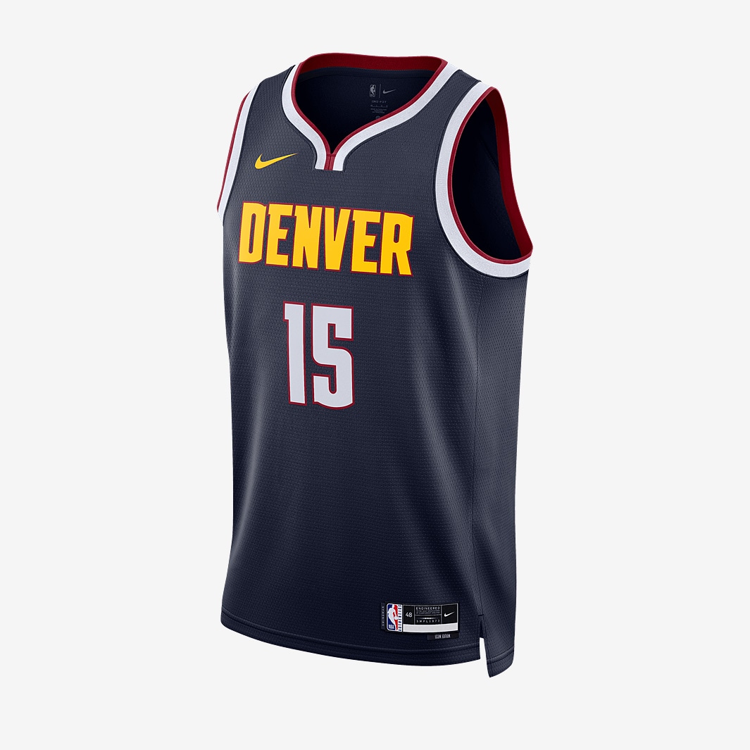 Nike NBA Nikola Jokic Denver Nuggets Dri-FIT Swingman 2022 Icon Jersey ...