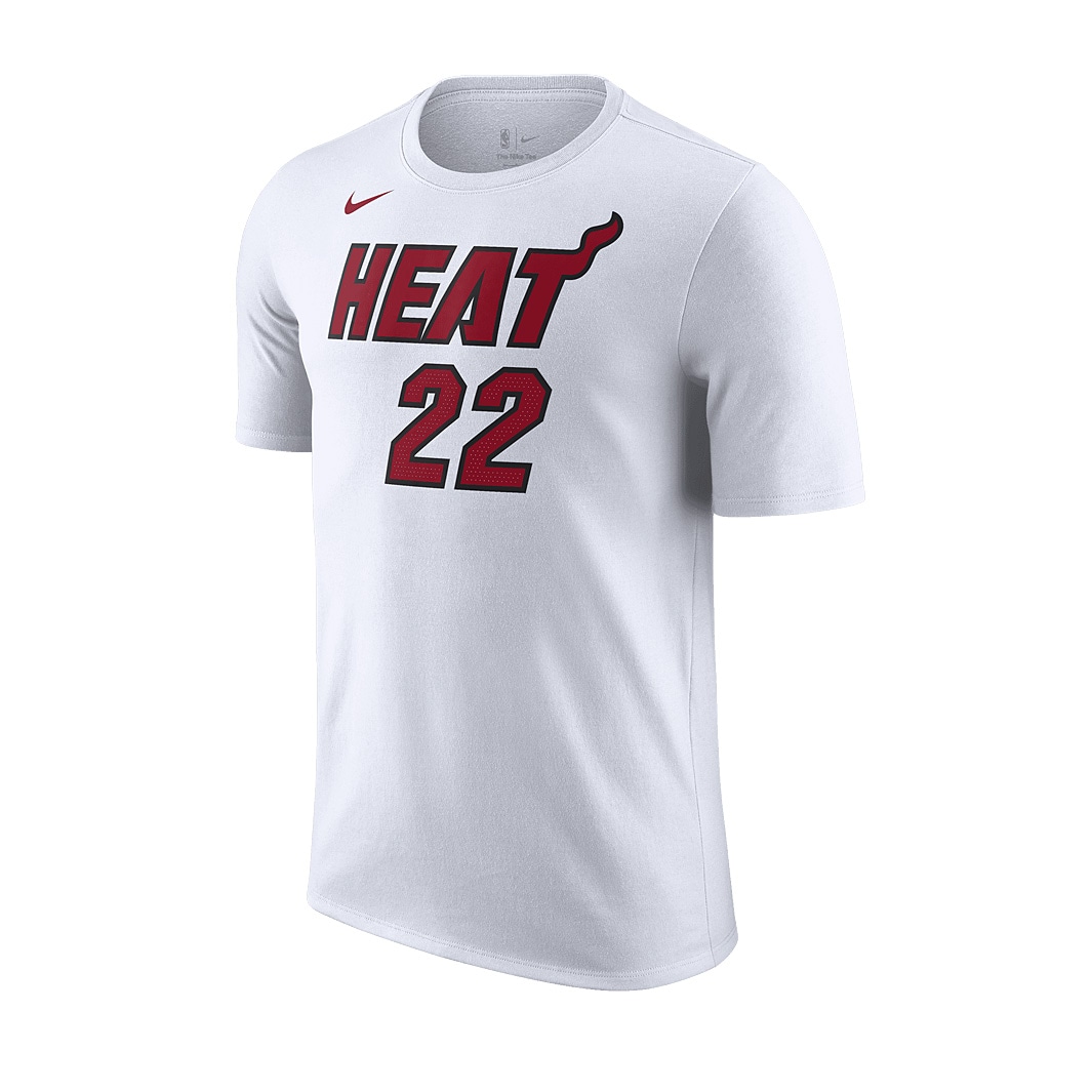 Nike NBA Jimmy Butler Miami Heat Essential Tee - White - Mens Replica