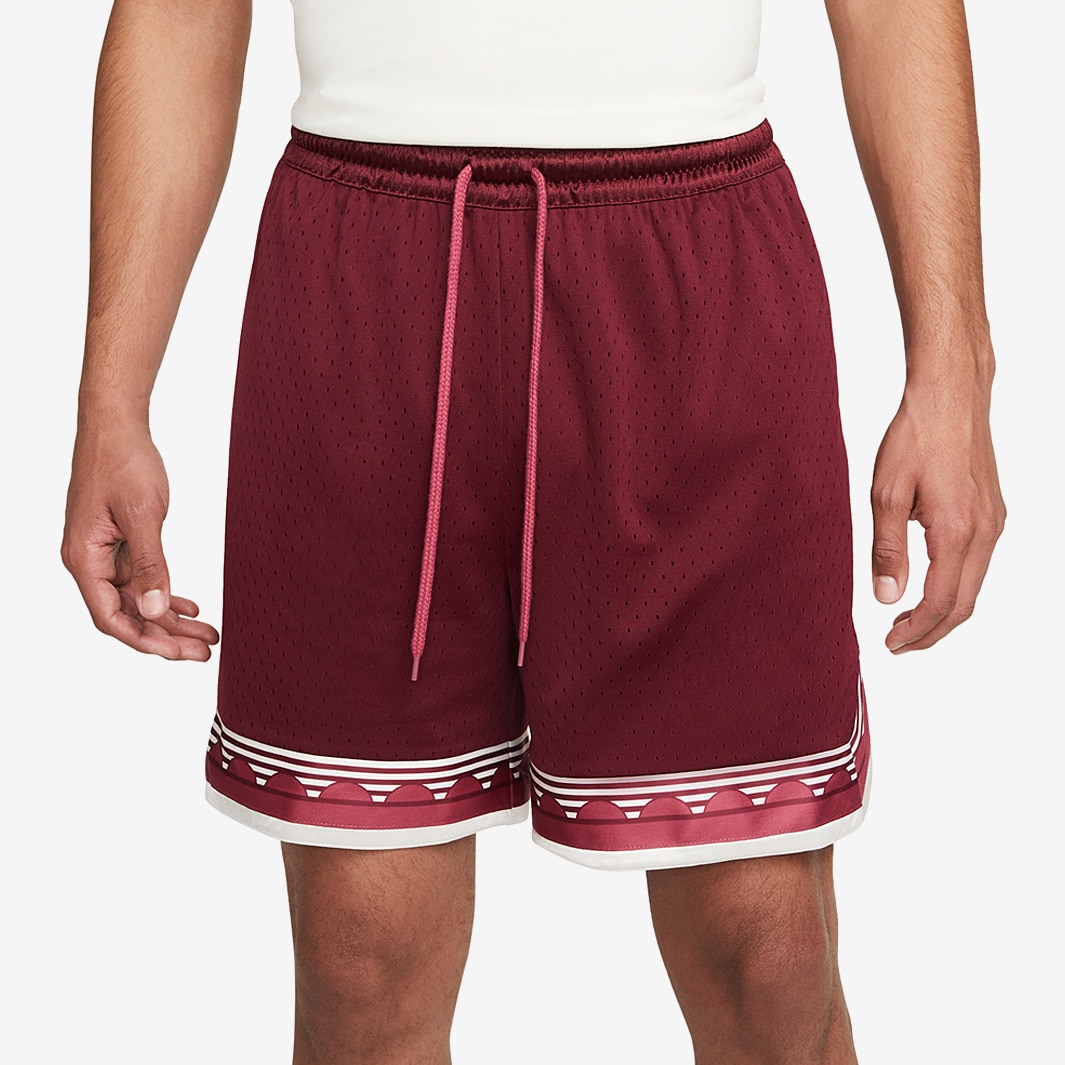 Nike Giannis Dri-FIT Mesh Shorts - Dark Beetroot/Sweet Beet/Sail - Mens ...