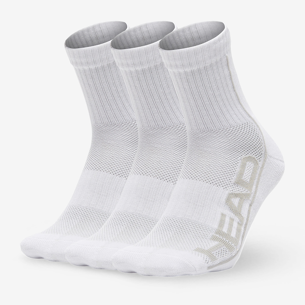 HEAD Performance Crew Socken Für Herren – 3er-Pack, Atmungsaktiv & Gepolstert