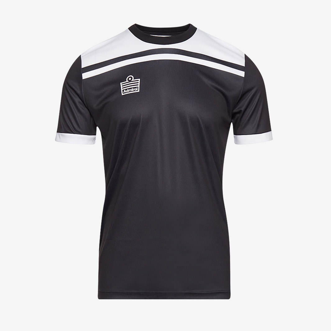 Admiral Lion Playing Shirt - Black/White - Mens Football Teamwear