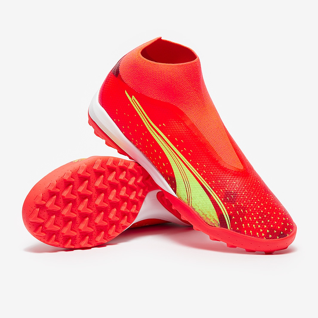 Puma Ultra Match+ Ll TT Fiery Coral/Fizzy Light/Puma Black Mens