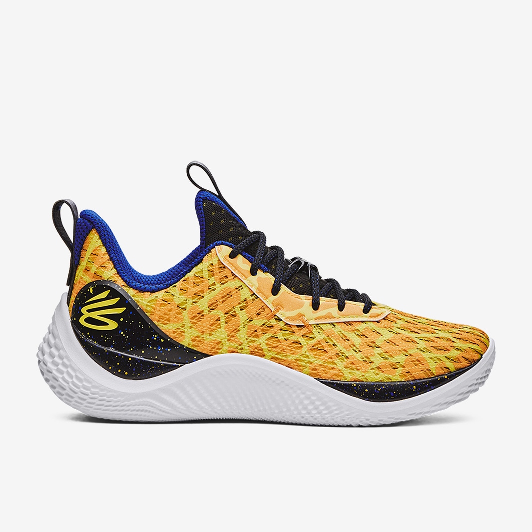 Under Armour Curry 10 Bang Bang - Steeltown Gold/Black/Starfruit - Mens ...