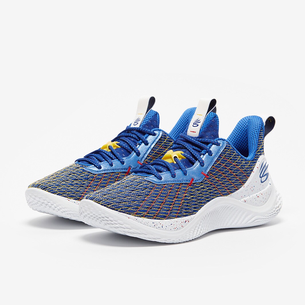 Under Armour Curry 10 Dub Nation - Royal/Taxi/White - Mens Shoes | Pro ...