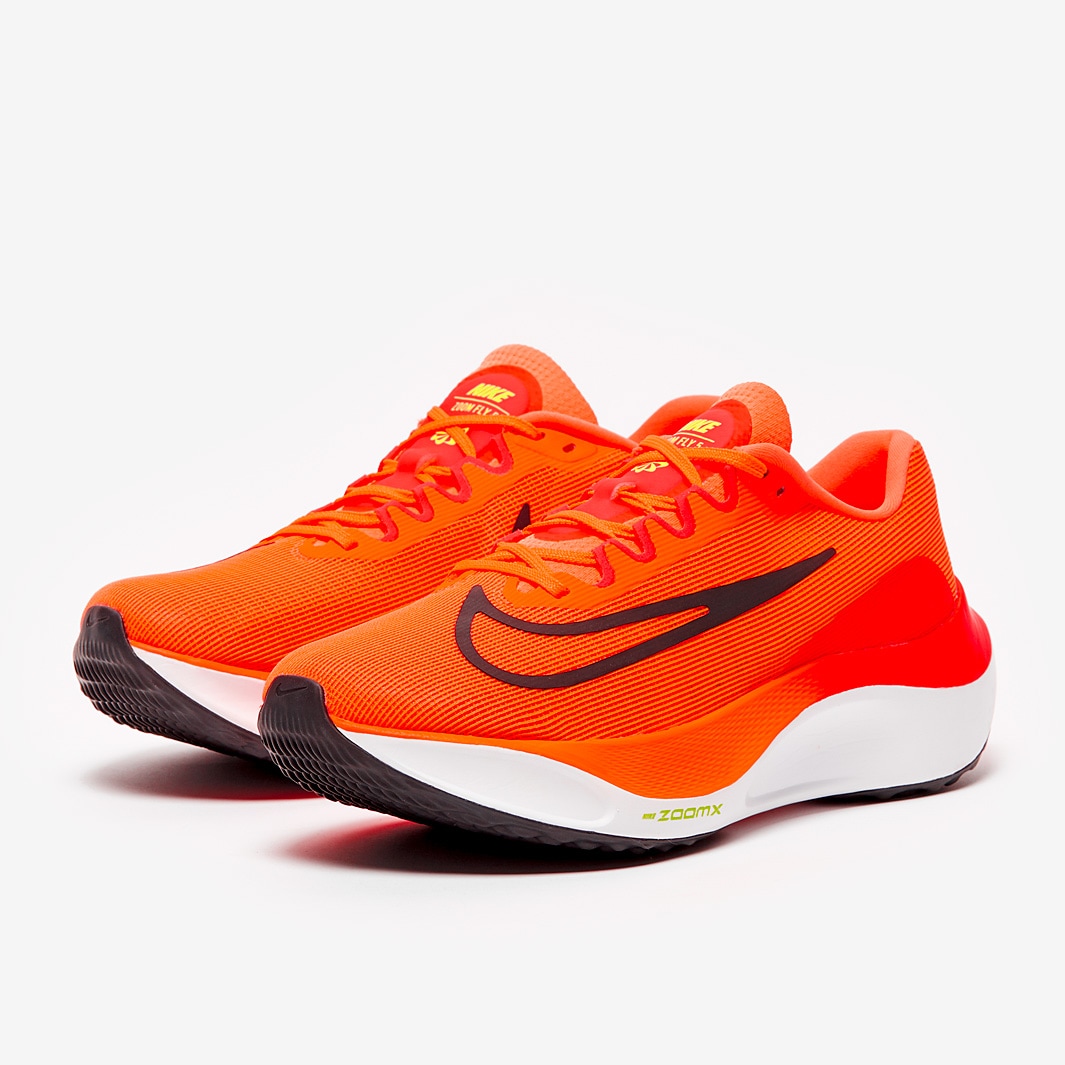 Nike Zoom Fly 5 - Total Orange/Black-Bright Crimson-White - Mens Shoes