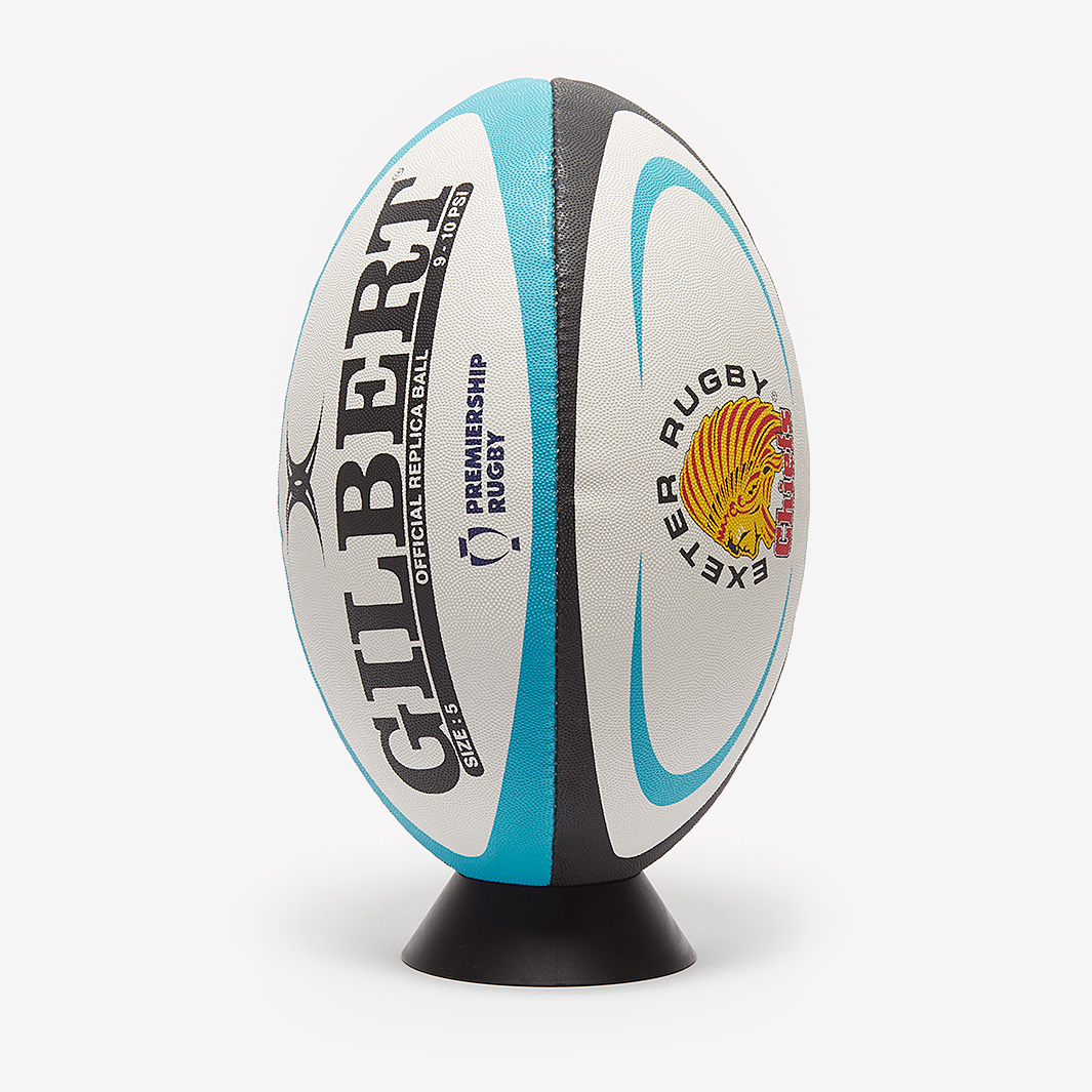 Gilbert Exeter Chiefs Supporter Rugby Ball Size 4 main image 1