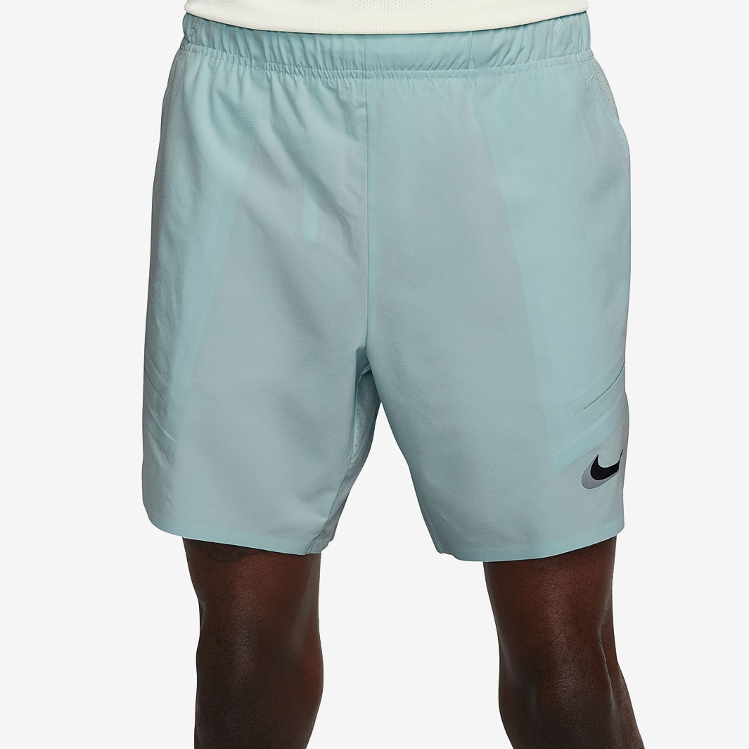 Nike Court Dri-Fit ADV Slam 7in Short - Glacier Blue/Black - Mens ...
