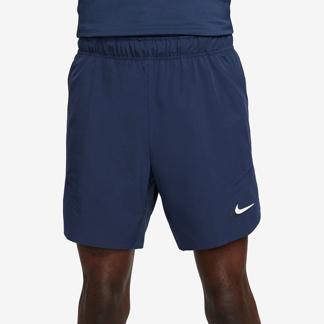 Nike Court Dri-Fit ADV Slam 7in Short - Midnight Navy/White - Mens ...
