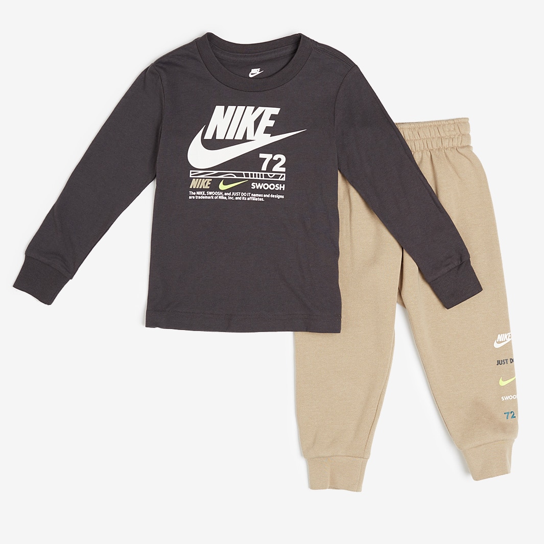 Nike Sportswear Younger Kids Iluminate Long Sleeve Pant Set (2-7 Yrs ...