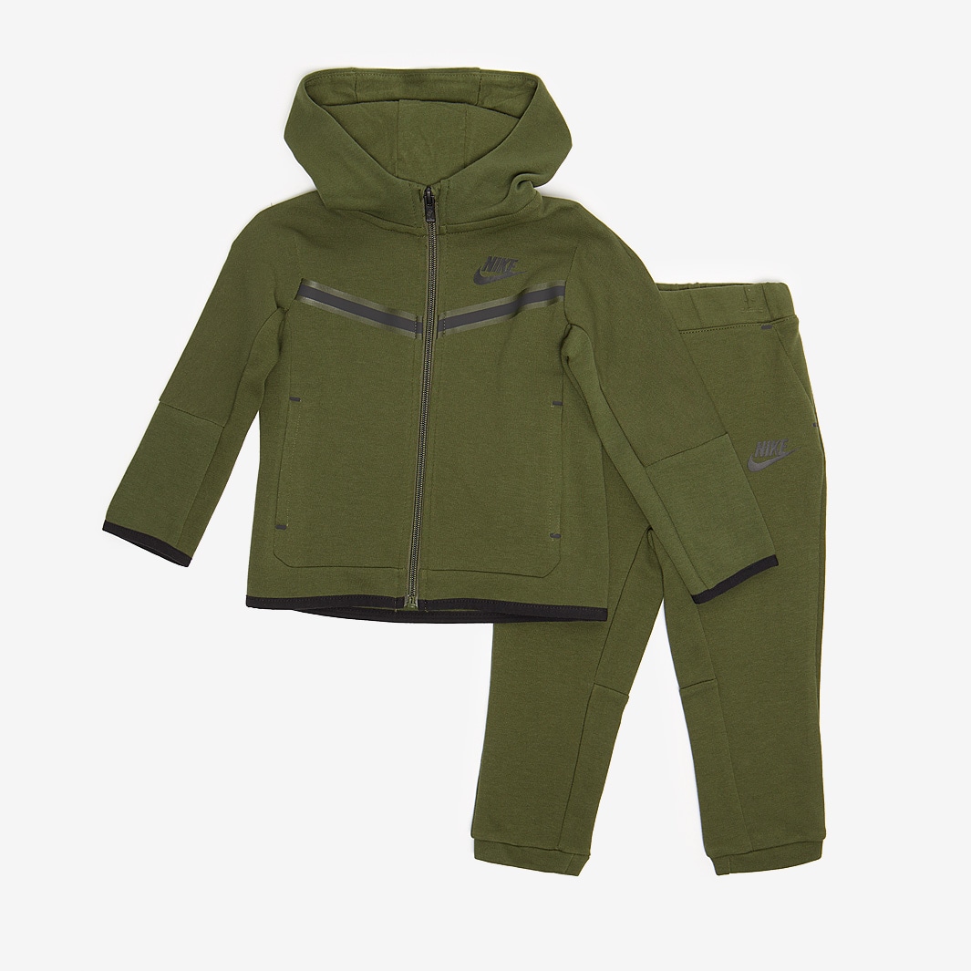 Nike Sportswear Younger Kids Tech Fleece Set (2-7Y) - Rough Green ...