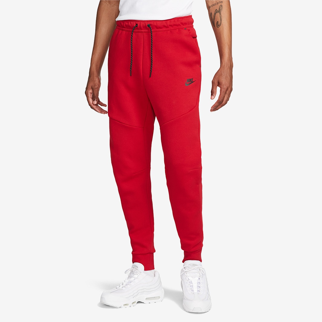 Nike Sportswear Tech Fleece Joggers - Gym Red/Black - Bottoms - Mens ...