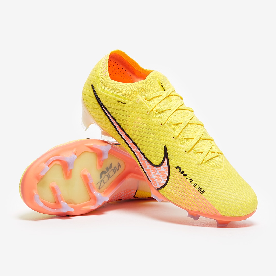 Nike Men's Zoom Mercurial Vapor 15 Elite FG Firm Ground Soccer Cleats in Yellow, Size: 4 | DJ4978-780