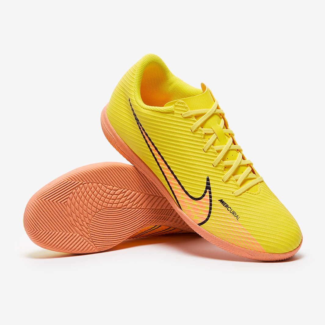 Nike Mercurial Vapor XV Club IC - Yellow Strike/Sunset Glow - Mens Boots