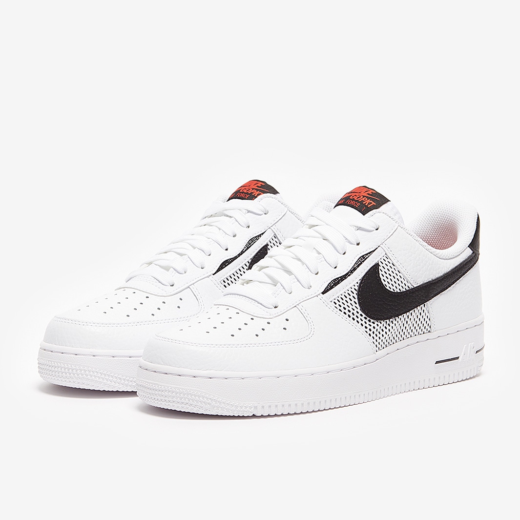 Nike Air Force 1 Low LV 8 Habanero Red Black WhiteNike Air Force 1