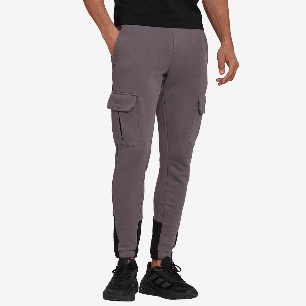 adidas Originals Cargo Pants - Trace Grey - Black - Mens Clothing