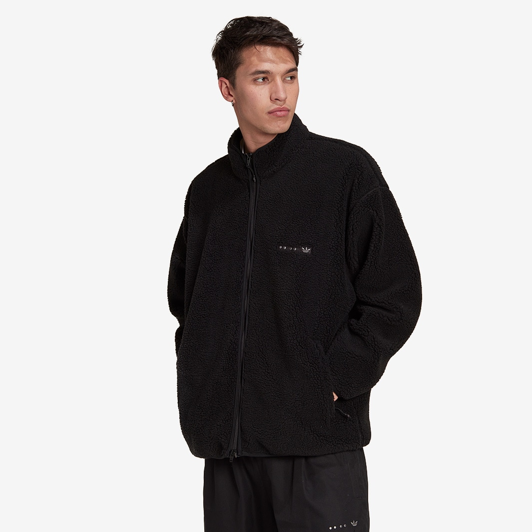 adidas Originals Sherpa Jacket - Black - Black - Mens Clothing | Pro ...