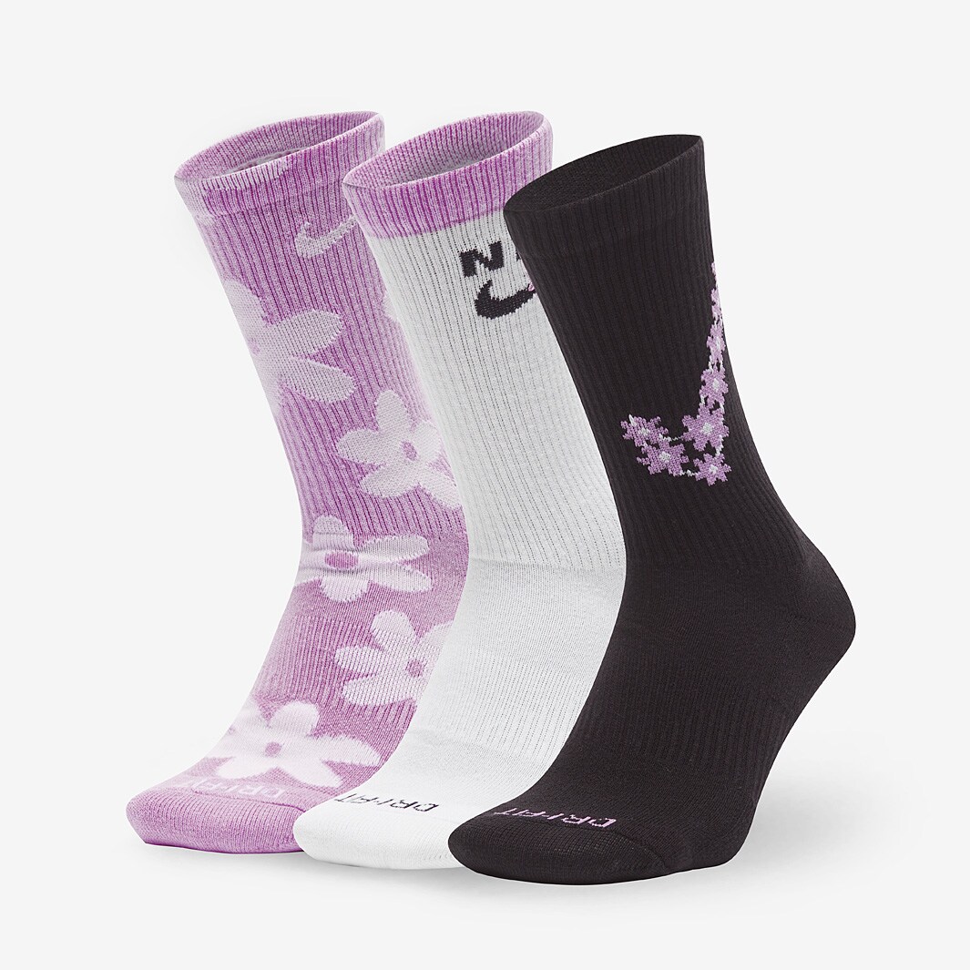 mens purple nike socks