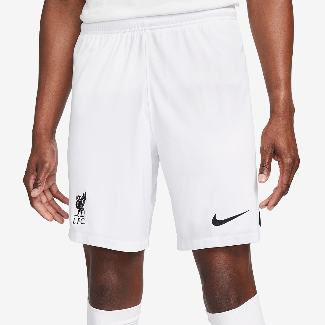 Pantalones Nike Liverpool FC 22/23 Dri-Fit Stadium equipación - Blanco/Negro - Equipaciones oficiales para hombre | Pro:Direct Soccer