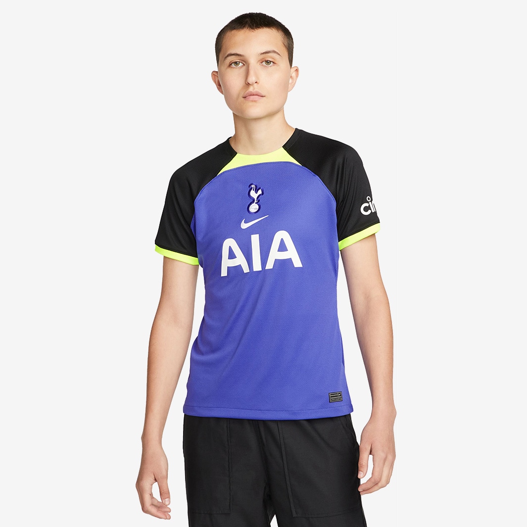 Nike Tottenham Hotspur 22/23 Womens Dri-Fit Stadium SS Away Shirt ...