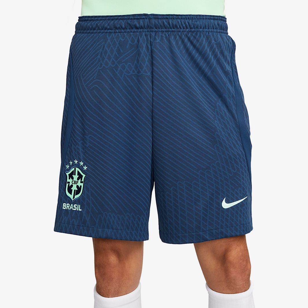 Nike Brazil 22/23 Dri-Fit Strike Short - Coastal Blue/Cucumber Calm ...