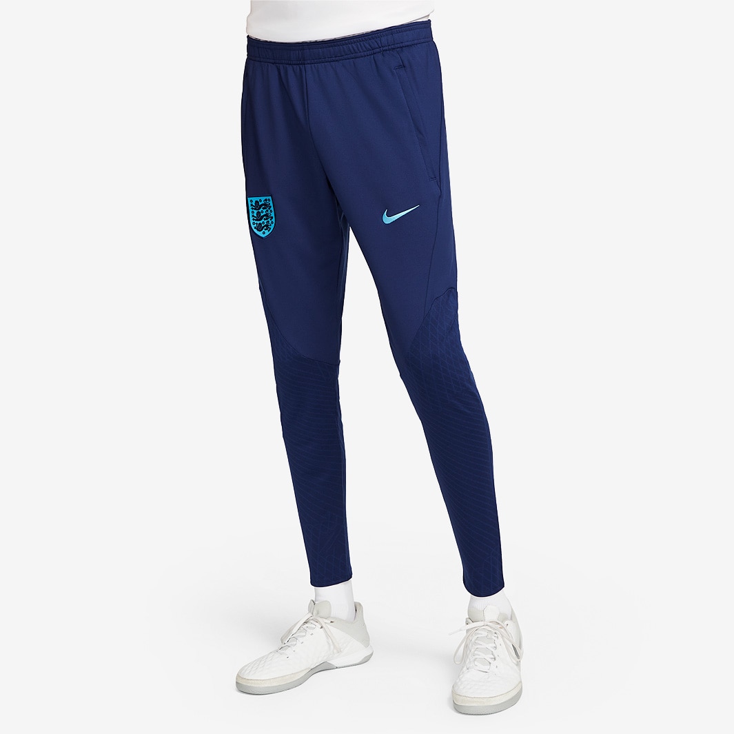 Nike England 22/23 Dri-Fit Strike Pant - Blue Void/Blue Fury - Mens ...