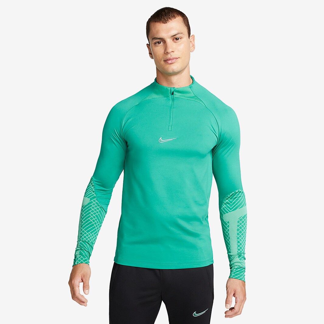 Haut Nike DriFit Strike Drill Neptune Vert/Neptune Vert/Blanc Vêtements Homme ProDirect