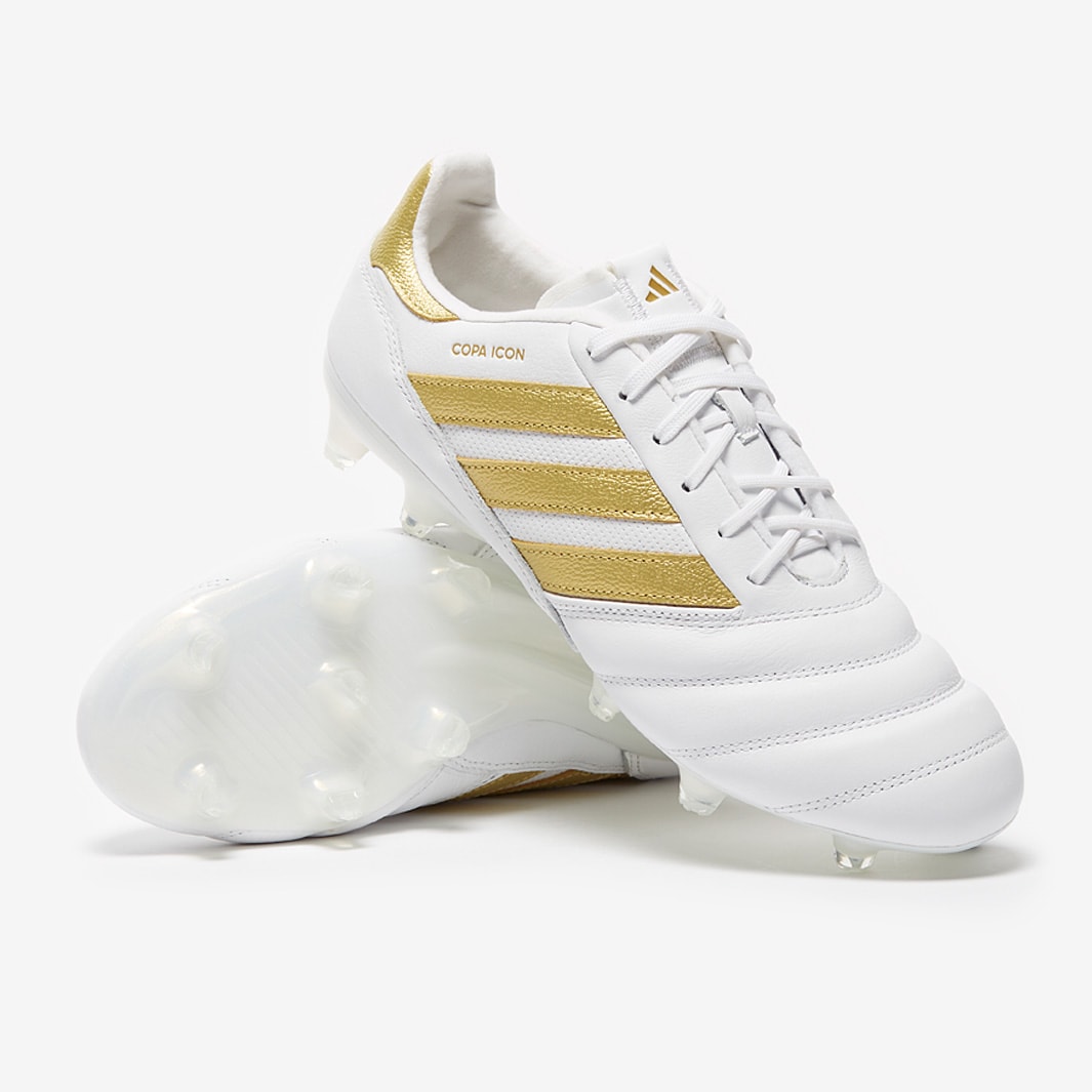 adidas Copa Icon Edition FG Ftwr White/Gold Met/Ftwr White - Boots Pro:Direct Soccer