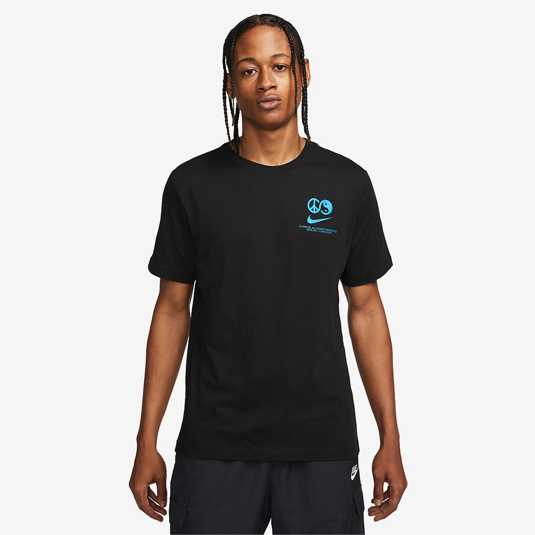 Nike Sportswear T-Shirt - Black - Tops - Mens Clothing | Pro:Direct Soccer