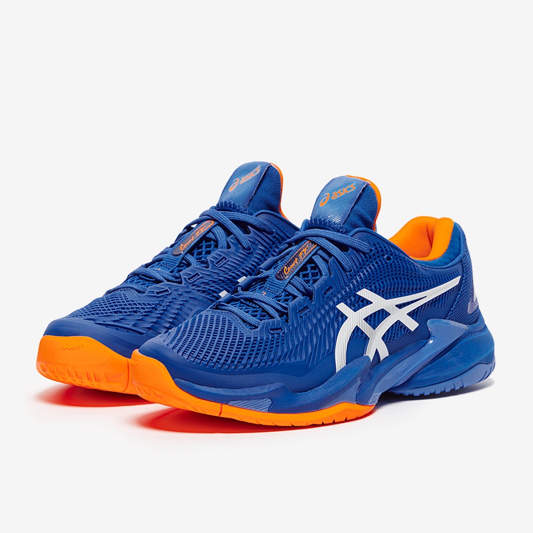 Asics Court FF 3 Novak - Tuna Blue/White - Mens Shoes | Pro:Direct Tennis