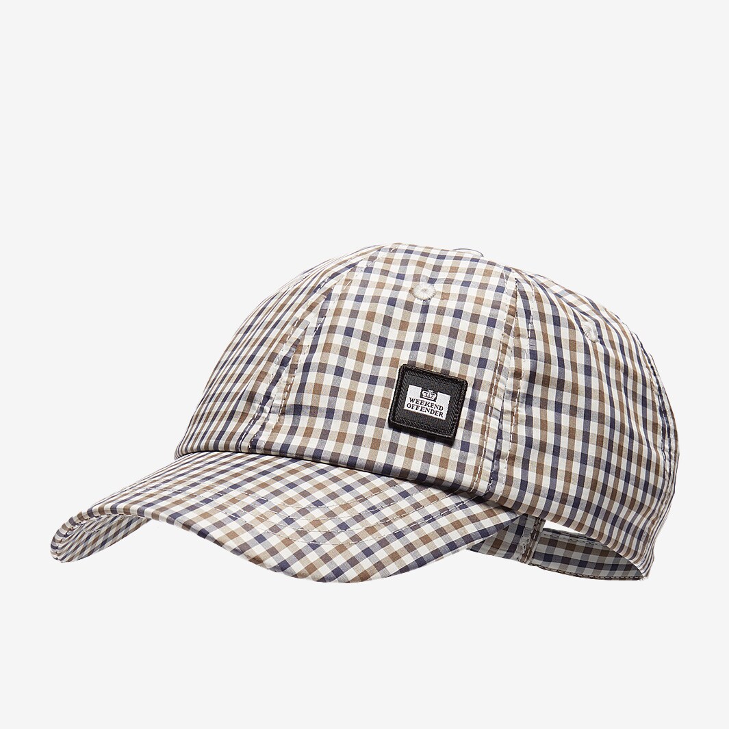 Weekend Offender Clay Cap - Check - Headwear - Accessories | Pro:Direct ...