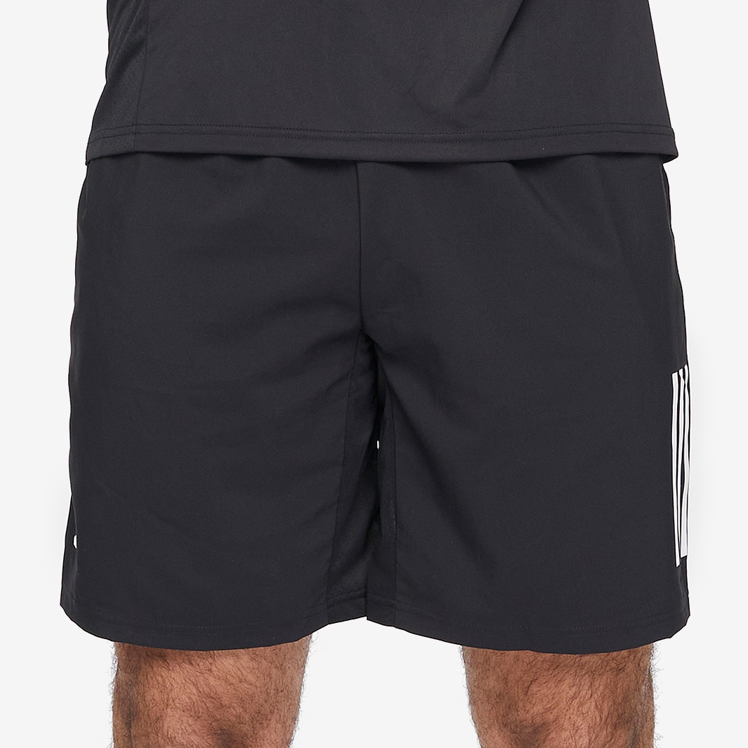 adidas Club 3 Stripe Short 9 Inch - Black - Mens Clothing | Pro:Direct ...