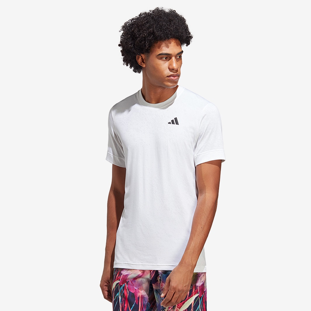 adidas Freelift T-Shirt - White - Mens Clothing | Pro:Direct Tennis