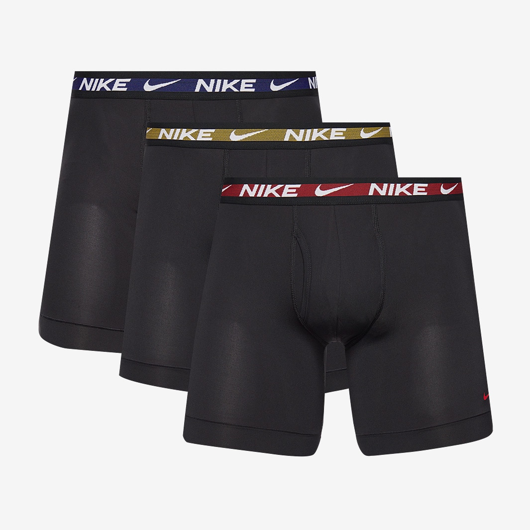 Nike Dri-Fit Ultra Stretch Micro Boxer Brief 3 Pack - Black/Uni Red/Uni ...