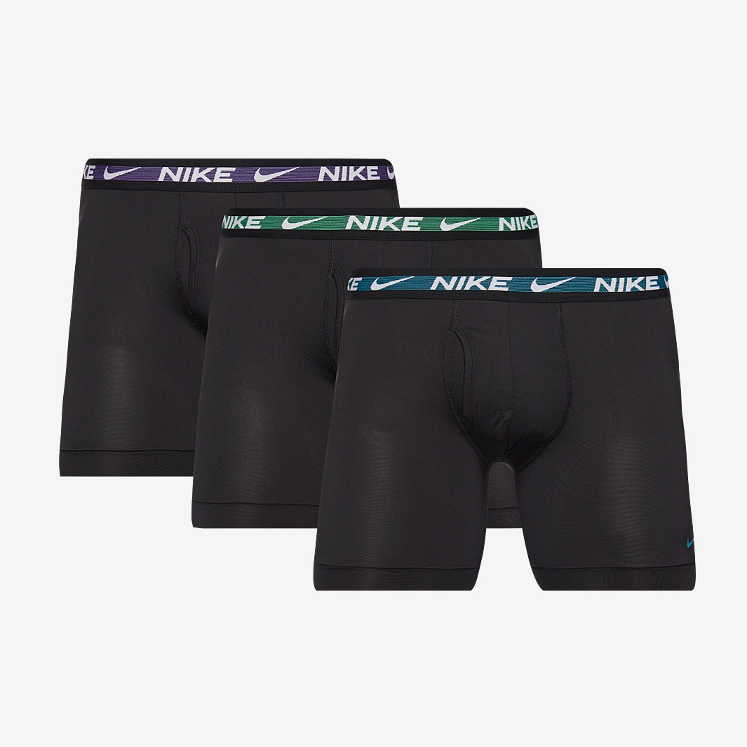 Nike Men's Training Boxer Briefs (2 Pack) AA2960-010 Black