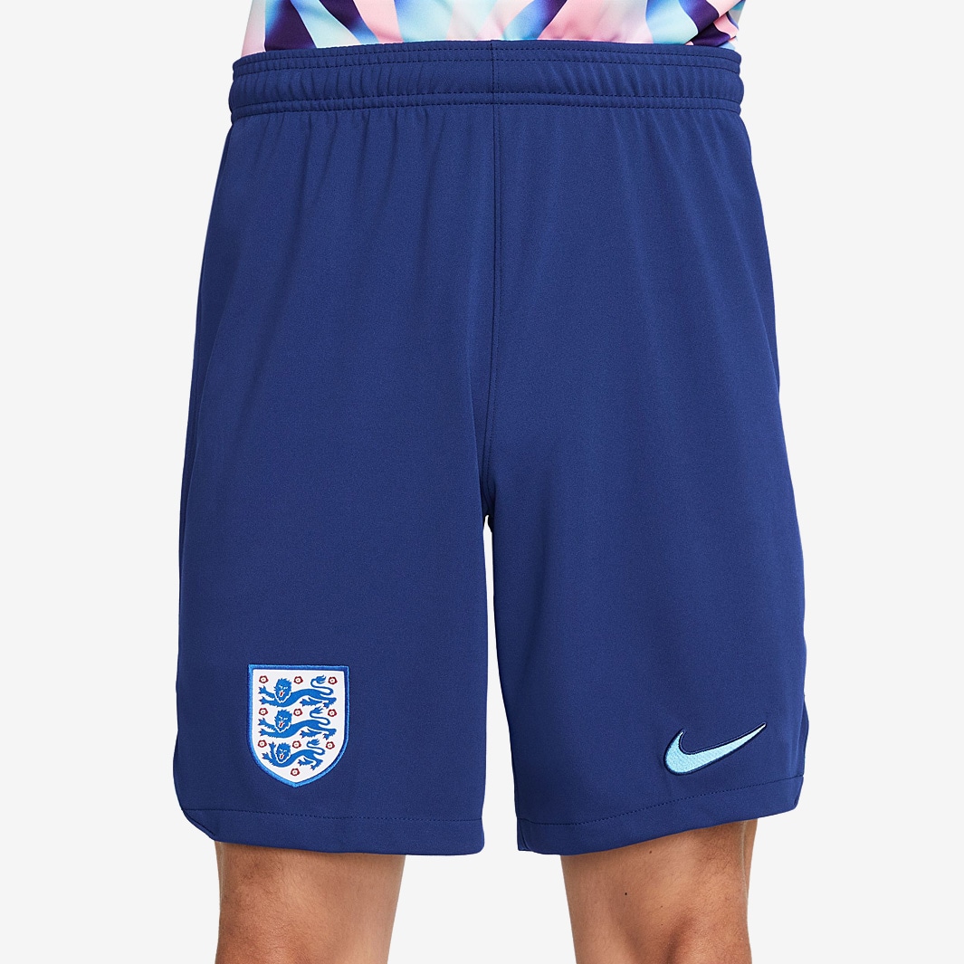 Nike England 22/23 Dri-Fit Stadium Home Short - Blue Void/Blue Fury ...