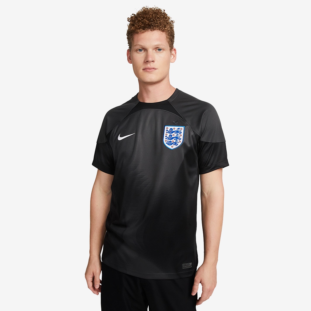 Nike England 22/23 Dri-Fit Stadium SS GK Shirt - Anthracite/Black/White ...