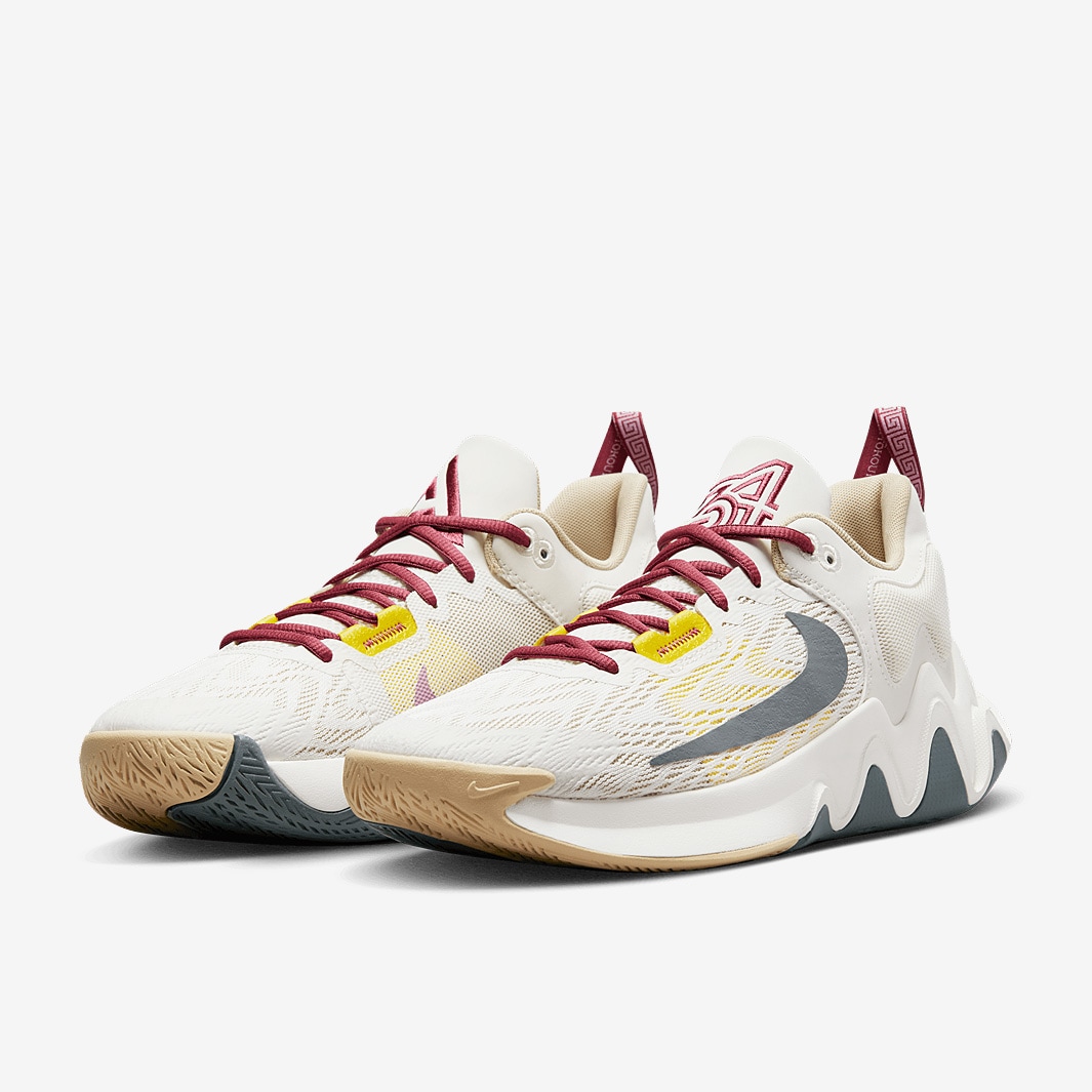 Nike Giannis Immortality 2 - Sail/Smoke Grey/Rattan/Yellow Strike ...