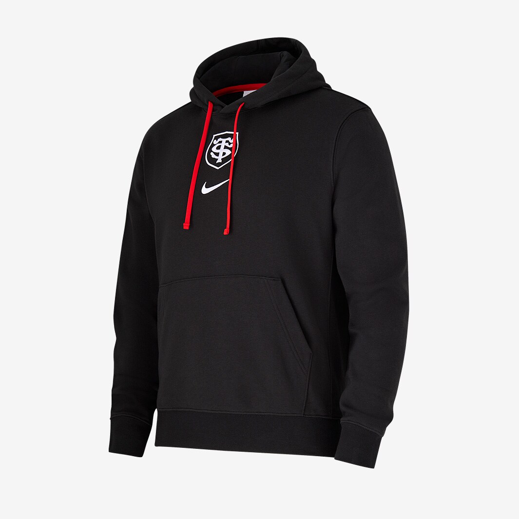 Nike Stade Toulousain 22/23 Hoodie - Black - Mens Replica | Pro:Direct ...