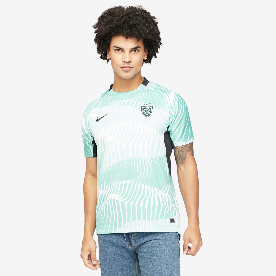 Nike Rc Toulon 22/23 Alternate Shirt - Hyper Turquoise/Black - Mens ...